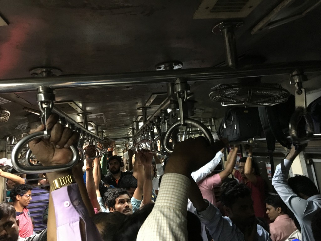 Local train in Mumbai. (Tavish Fenbert)